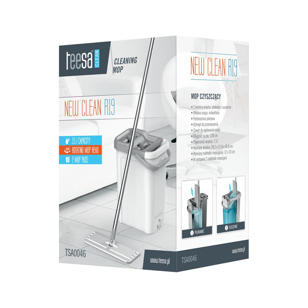Teesa New Clean R19 7.5L Two-chamber Mop