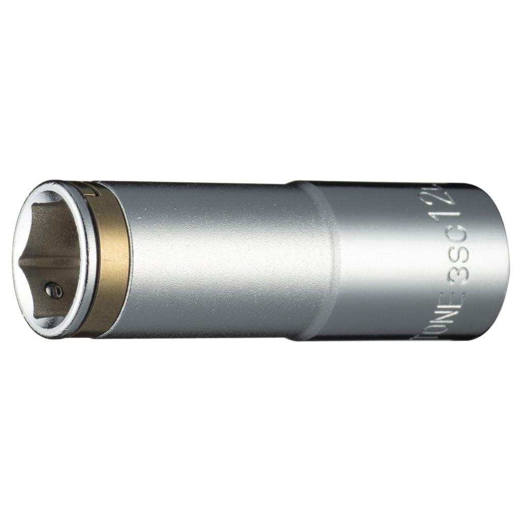 TONE Nut Catch Deep Socket Drive Angle Width Across Flats 12mm (hexagonal) 3SC-12L 9.5mm (3/8")