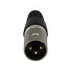 P672 3 Pin Welding Male Plug Head Microphone Cable Mixer Plug