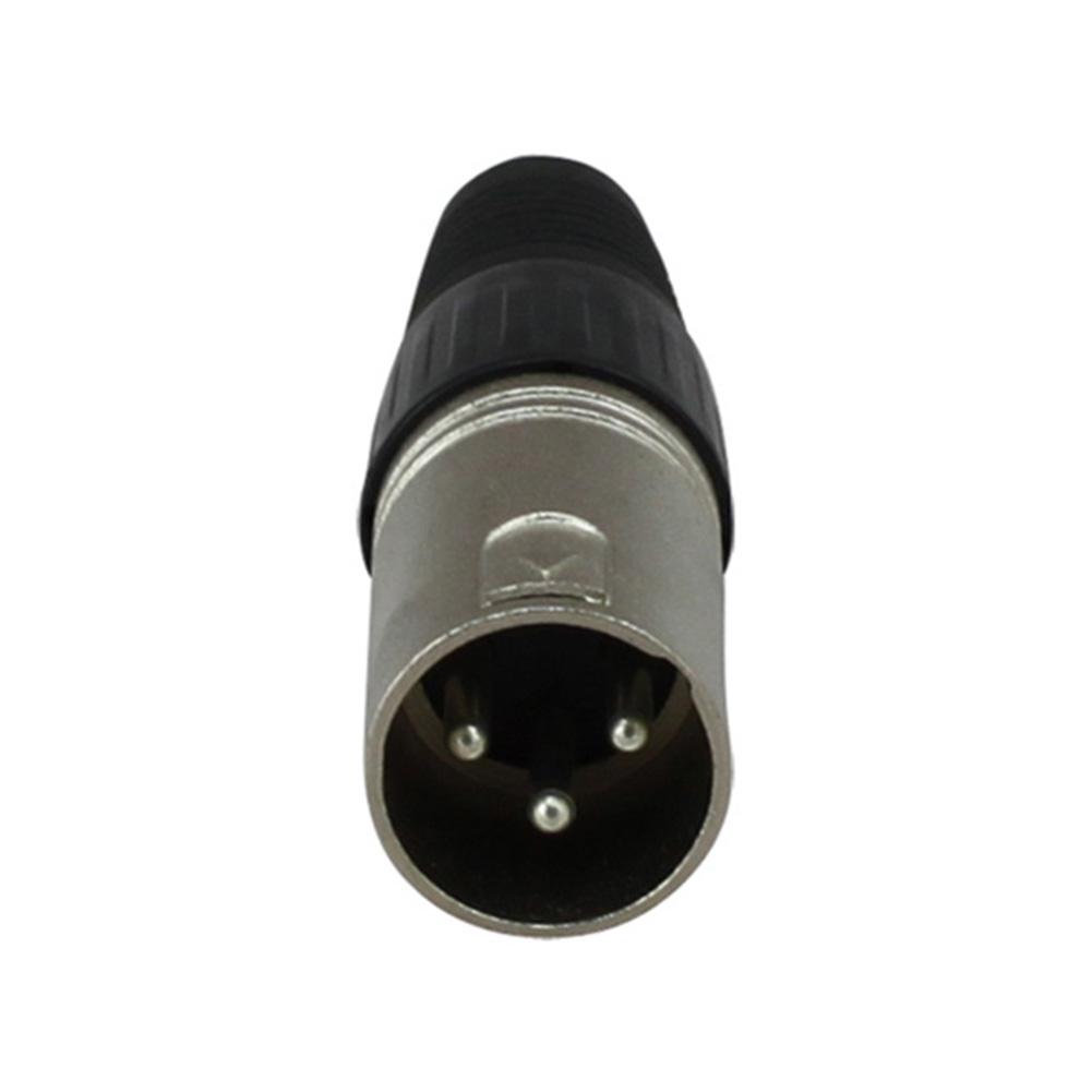 P672 3 Pin Welding Male Plug Head Microphone Cable Mixer Plug