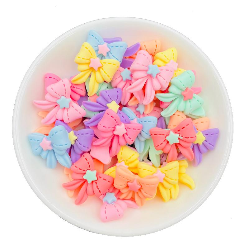 20Pcs New Mini Cute Cartoon Butterfly Junction Flat Back Resin Cabochon Scrapbook Diy Party Embellishments Charm Accessories A88