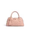 2025 Single Shoulder Bowling Leather Women's Bag New Hand Woven Underarm Bag Commuter Large Capacity Crossbody Bag