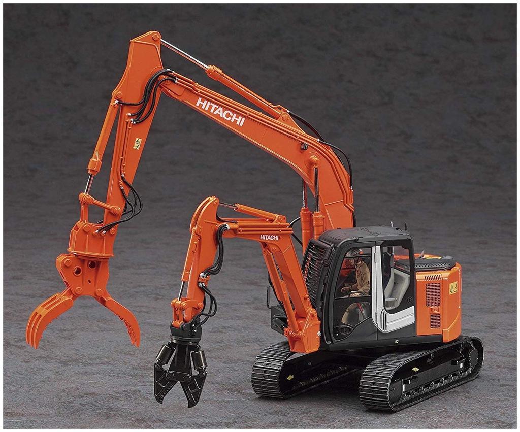 Hasegawa Hitachi Construction Machinery Характеристики двухрукавной машины Astaco NEO Пластиковая модель SW04 1/35