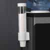 Wall-Mounted Automatic Paper Cup Dispenser and Storage Rack