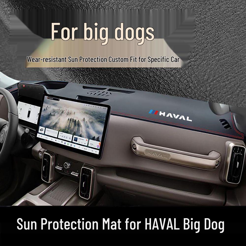 Haval Big Dog Dashboard Sun-Blocking Leather Mat: Interior Console Decoration