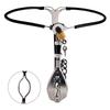 Female Stainless Steel Chastity Belt Invisible Underwear With Anal Hole Lockable Vaginal Pants BDSM Bondage Sex Toys For Women