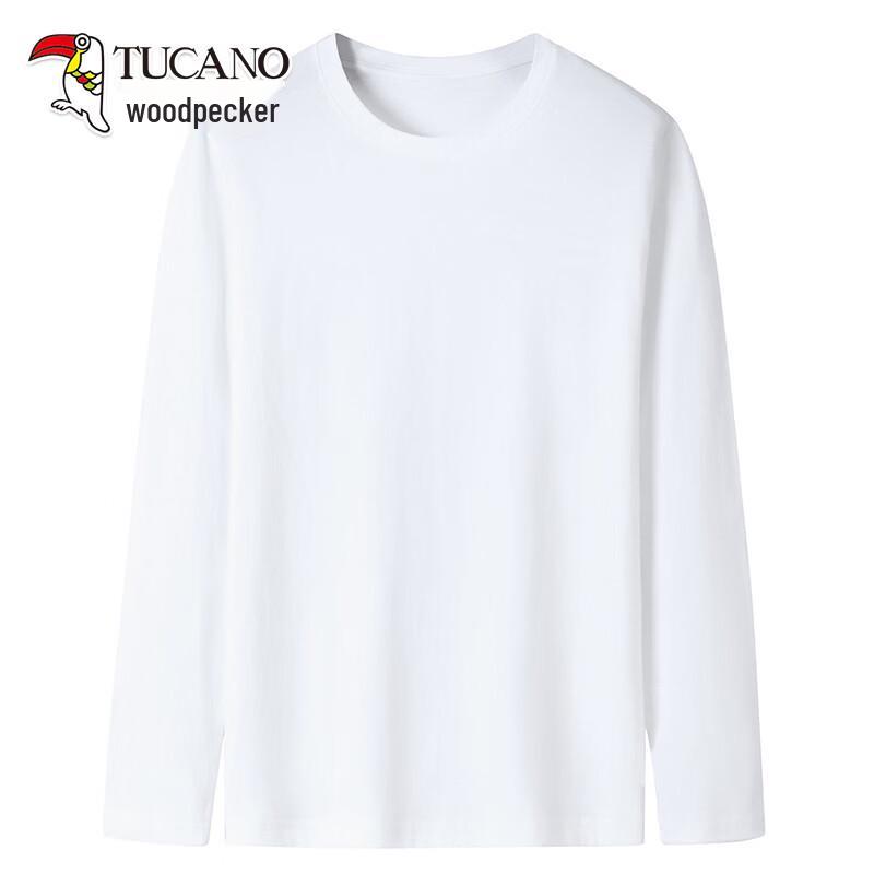 TUCANO Men s Solid Color Long Sleeve Crew Neck T-Shirt 3XL