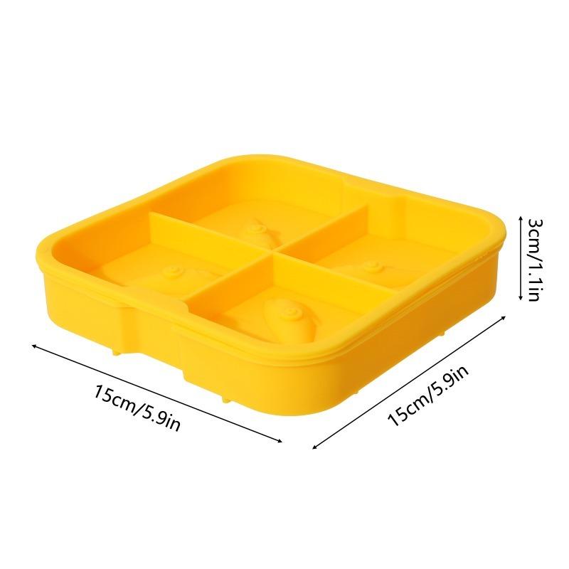 Shark Shape Silicone Ice Cube Tray Creative 3D Ice Cube Maker Mold Flexible Reusable for Home Bar Party Drinks Cooling Tool