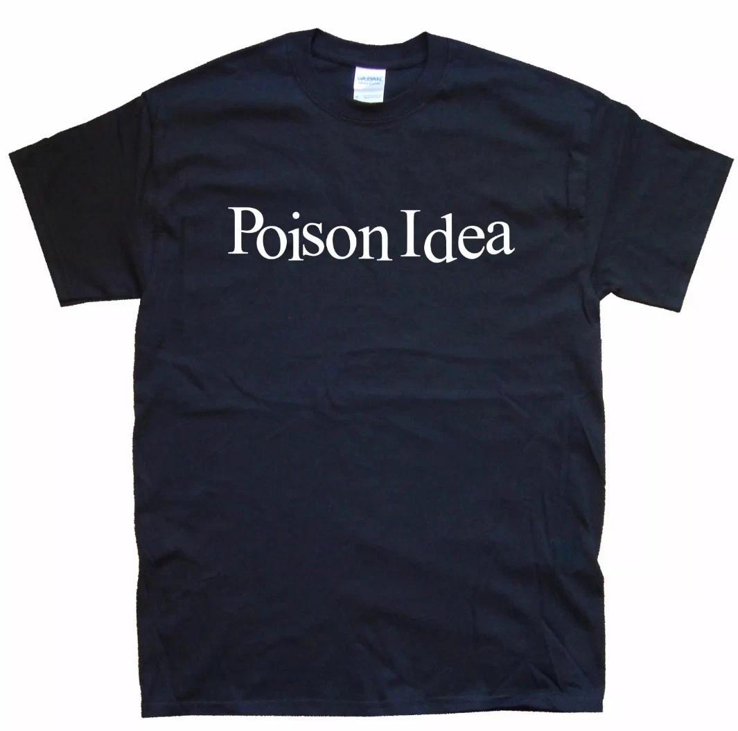 Men s and Women s T-shirts POISON IDEA T-SHIRT sizes S M L XL XXL colours Black, White L