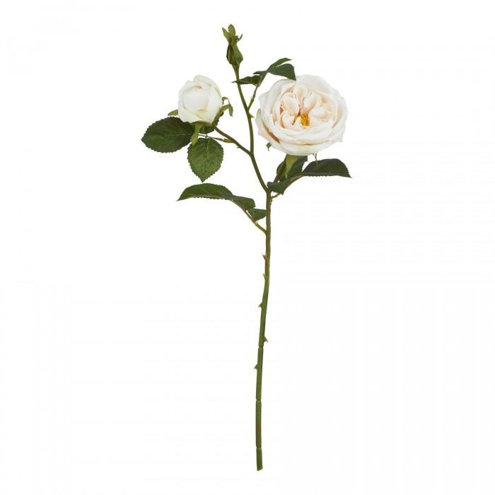 Hill Interiors The Natural Garden Collection Charity Rose Artificial Flower