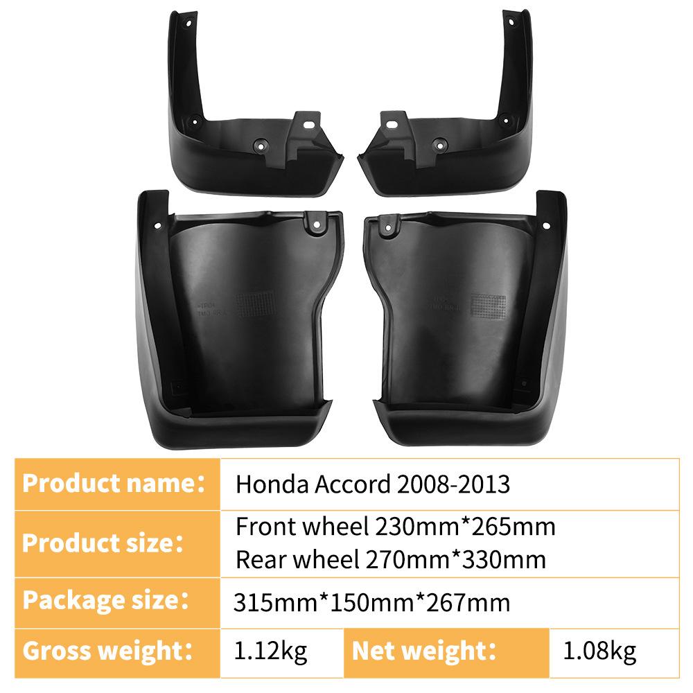Suitable for Honda Accord 2008-2013 4 Door Sedan, Fender Pivot Retrofit