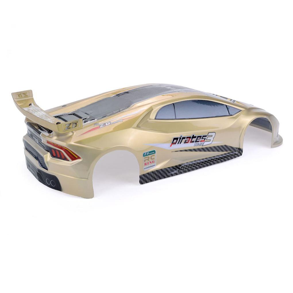 1/10 10426-V3 ZD Racing RC Car Body Shell Drift Car Body RC Car Car Body Accessory 10426-V3 Flat Road Car Body Upgrade Parts
