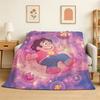 Steven Universe Retro Kraft Überwurf 240g Flanell Decke Leicht Weich Hautfreundlich Sommer Dünne Überwurfdecke