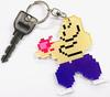 KONAMI BIG Acrylic Yie Ar Kung Fu Keychain