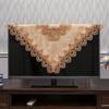 Tablecloth Square Table Cloth Yarn Embroidery Lace Table Cloths For Computer Table Cover Lcd Tv Towels Table Juppe Dust Cover