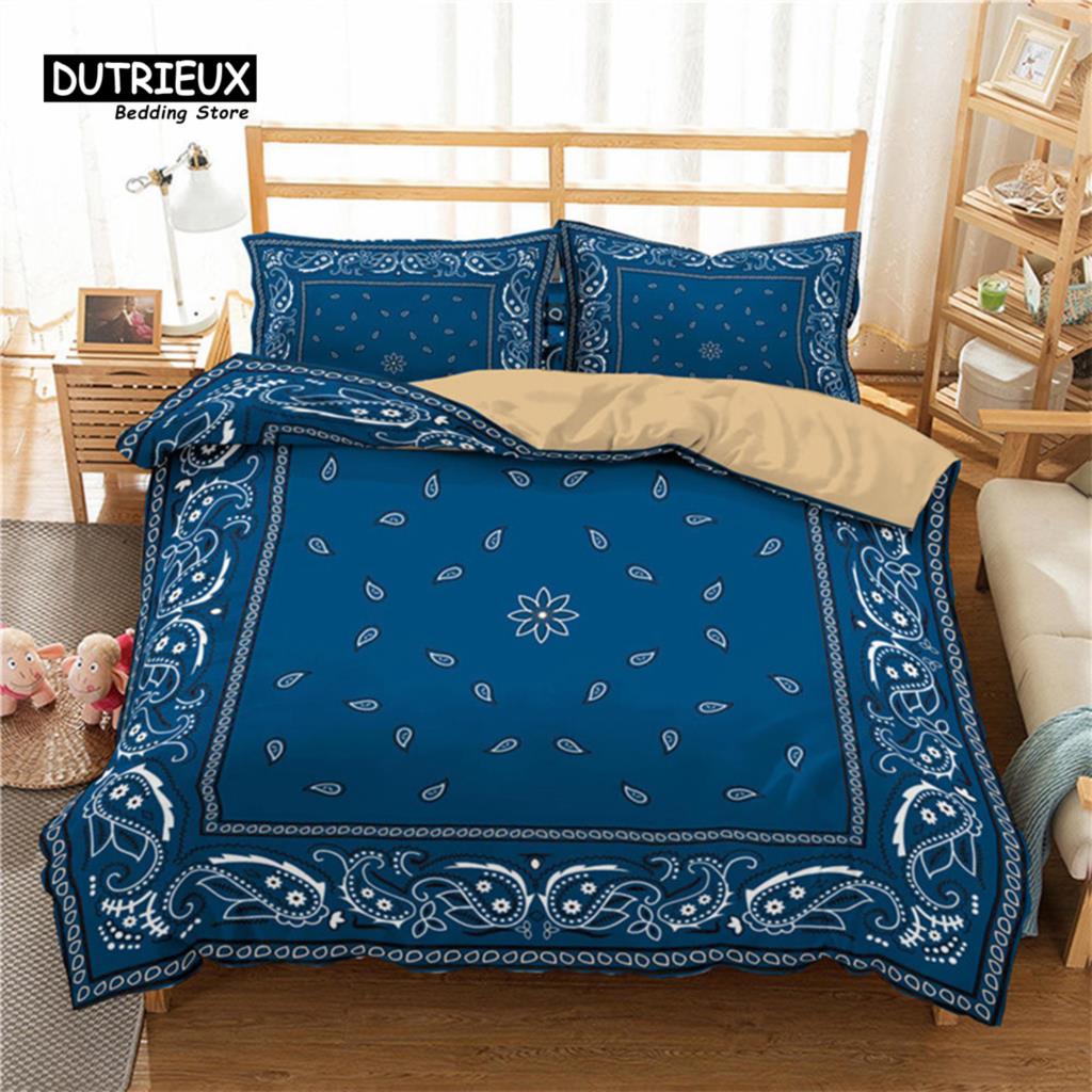 Comforter 3D Geometric Bedding Set Bohemian Style Sun Eye Star Floral Wing Abstract Pattern Print Microfiber King