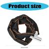 Antitheft Mountain Bike Lock Road Bike Safety Chain Lock With 2 Key Bike Wheel Lock Outdoor Cycling Accessories