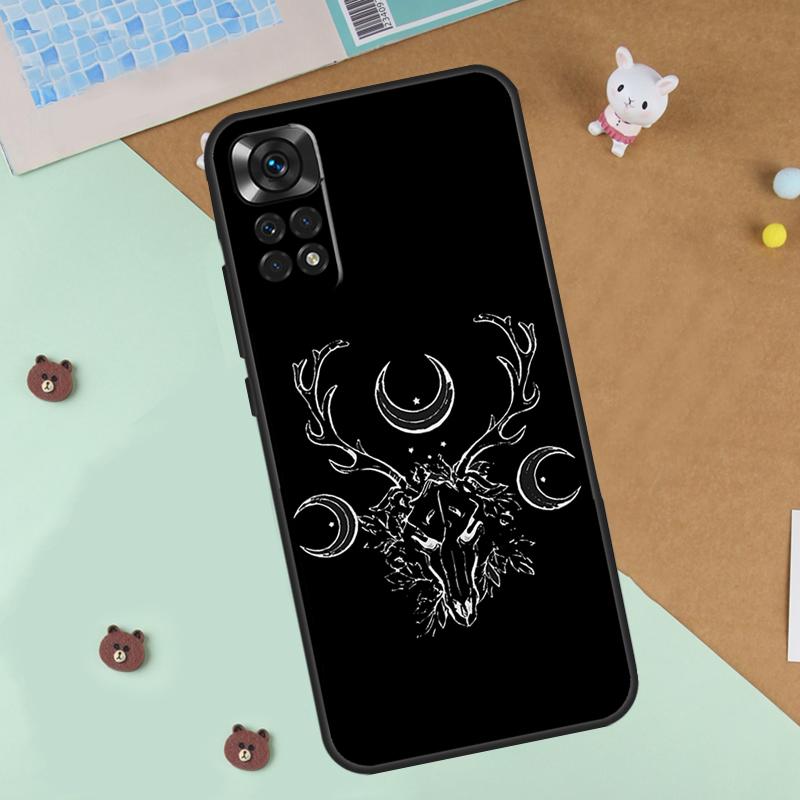 Witch Witchcraft Case For Xiaomi Redmi Note 14 13 12 9 10 11 Pro 10S 11S 12S Cover For Redmi 13C 10C 12C 14C