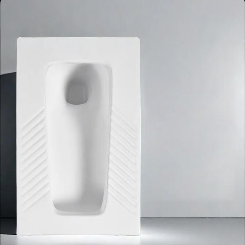 Ceramic Squatting Toilet with S-Bend