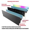 Metal Memory Heatsink for Desktop Computers Programmable ARGB Lights for Enhances Stability and Cooling Support