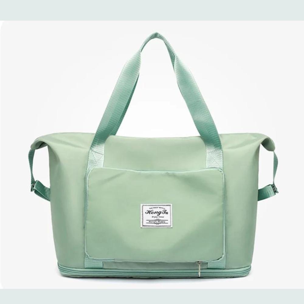 Hand Luggage Travel Bag 20×40×40 Foldable Airplane Sports Green