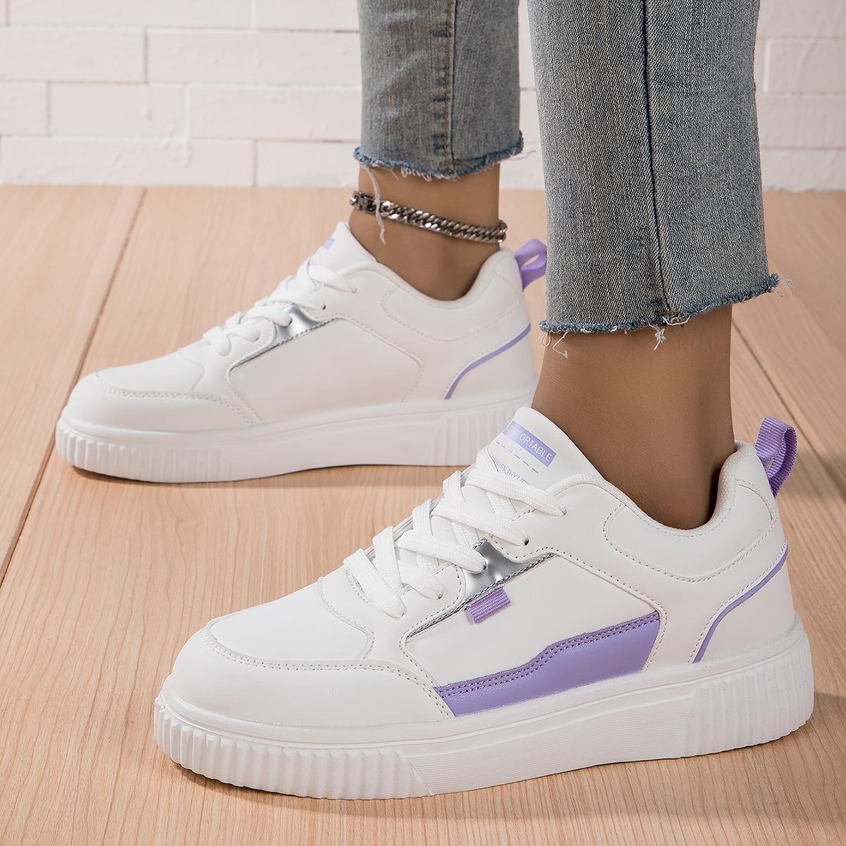 

Туфли Moipheng Platform для женщин на шнуровке, водонепроницаемые белые кроссовки, женская нескользящая повседневная кожаная спортивная обувь, обувь для бега 42