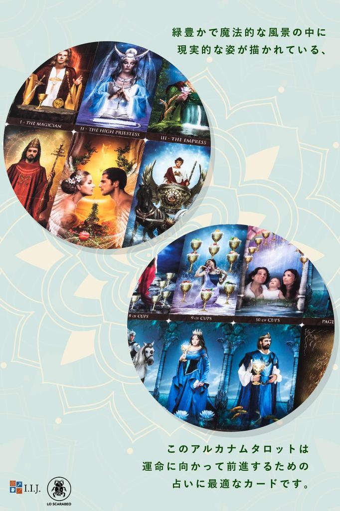 Arcanum Waite 78 Tarot with Japanese Authentic Product I.I.J. Tarot, Edition, Cards, Reading, Instructions,