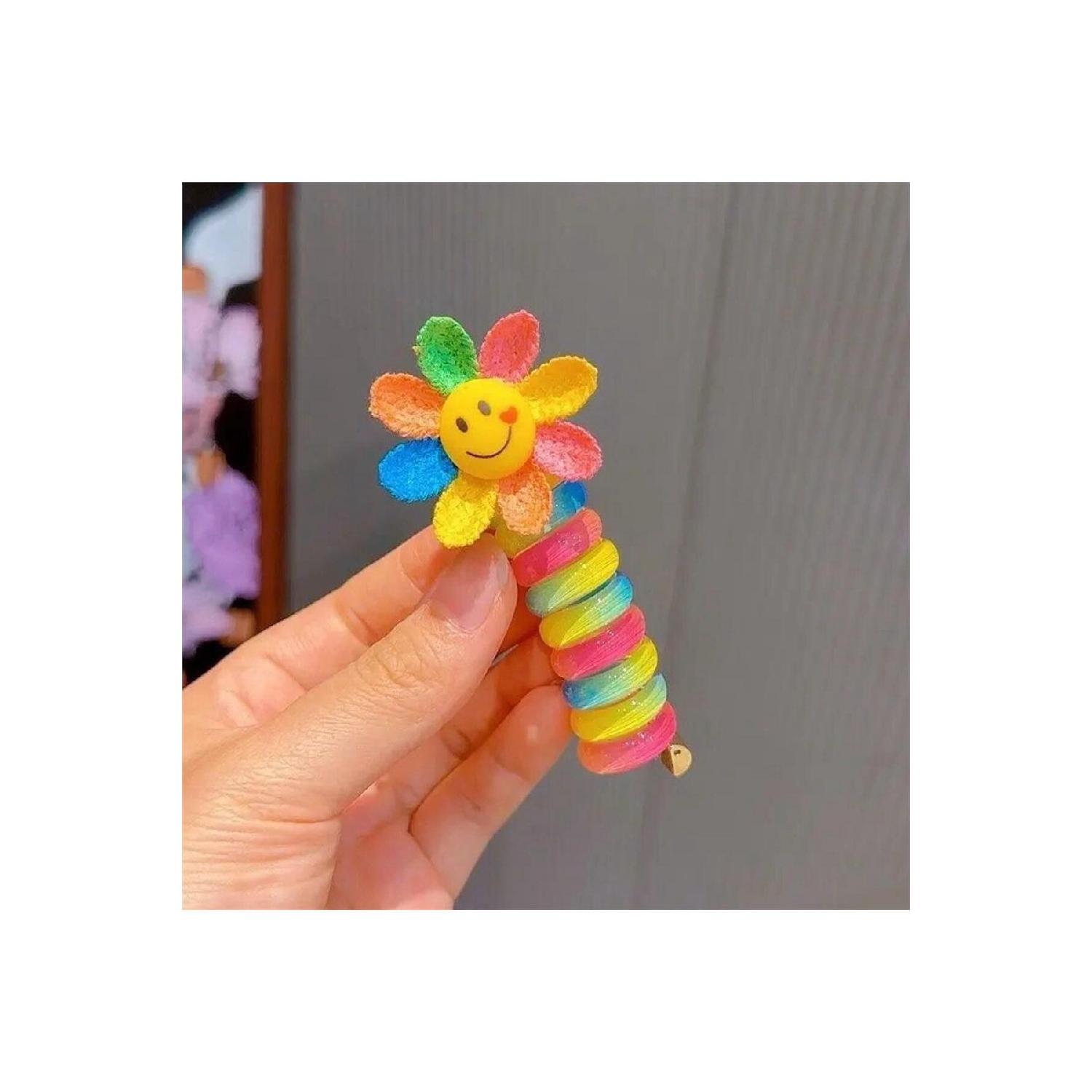 

Colorful Flower Spiral Buckle чистий