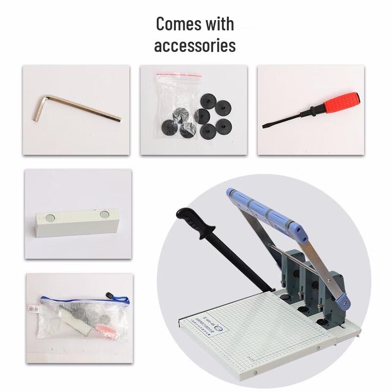 XD-250 Archival Three-Hole Punch and Binding Machine CN plug (adapter included)