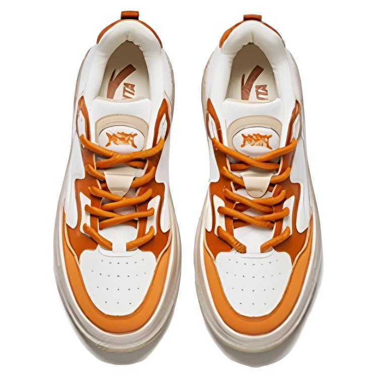 Anta Lifestyle Series Comfortable Trendy PG7 Shock Absorbing Increased Height Low Top Sneakers Men Sneakers 112538079-4