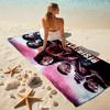 Resident Evil game, Umbrella Corporation, soft beach towel, outdoor camping vacation swimming beach towel, outdoor absorbent bath towel, Q11