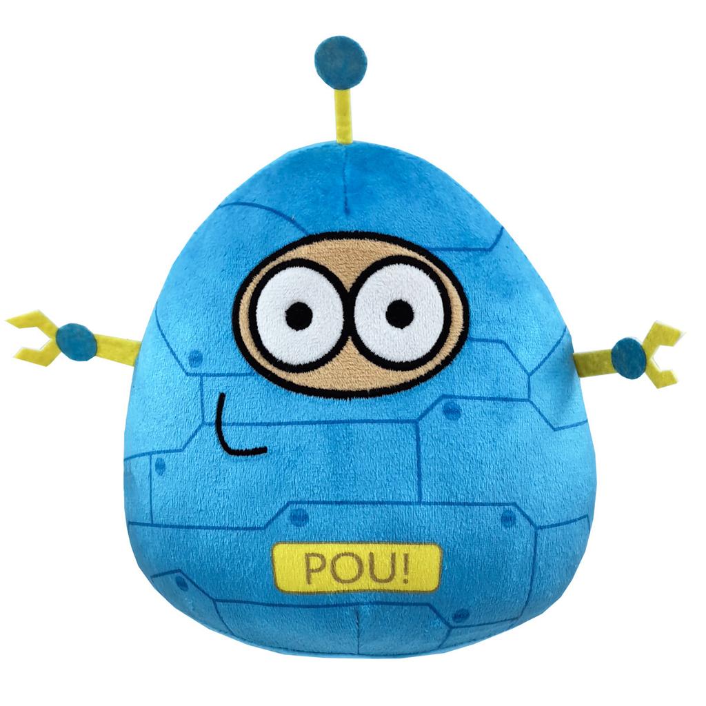 22 cm/8,6 Zoll Pou Plüsch Cartoon Alien Spielzeug Kawaii Stofftier Puppe Heiße Spielfigur Geschenke für Fans