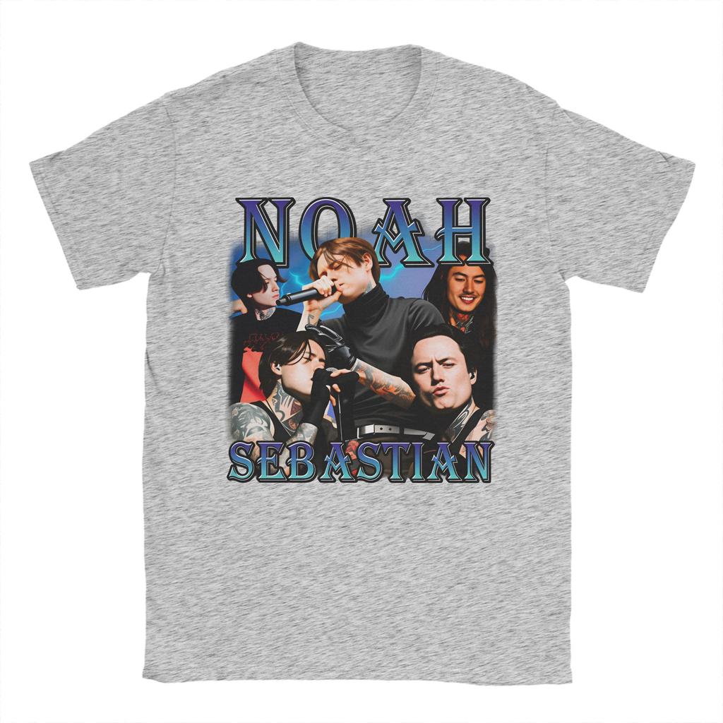 Casual T Shirt Summer Noah Sebastian Hip Hop T Shirts Cotton Tee Shirt for Couple Y2K Basic Pattern Short Sleeve Tees