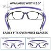 Anti-Fog Safety Goggles Comfortable Secure Seal Clear Vision Protection Dust-proof Goggles for Men And Women