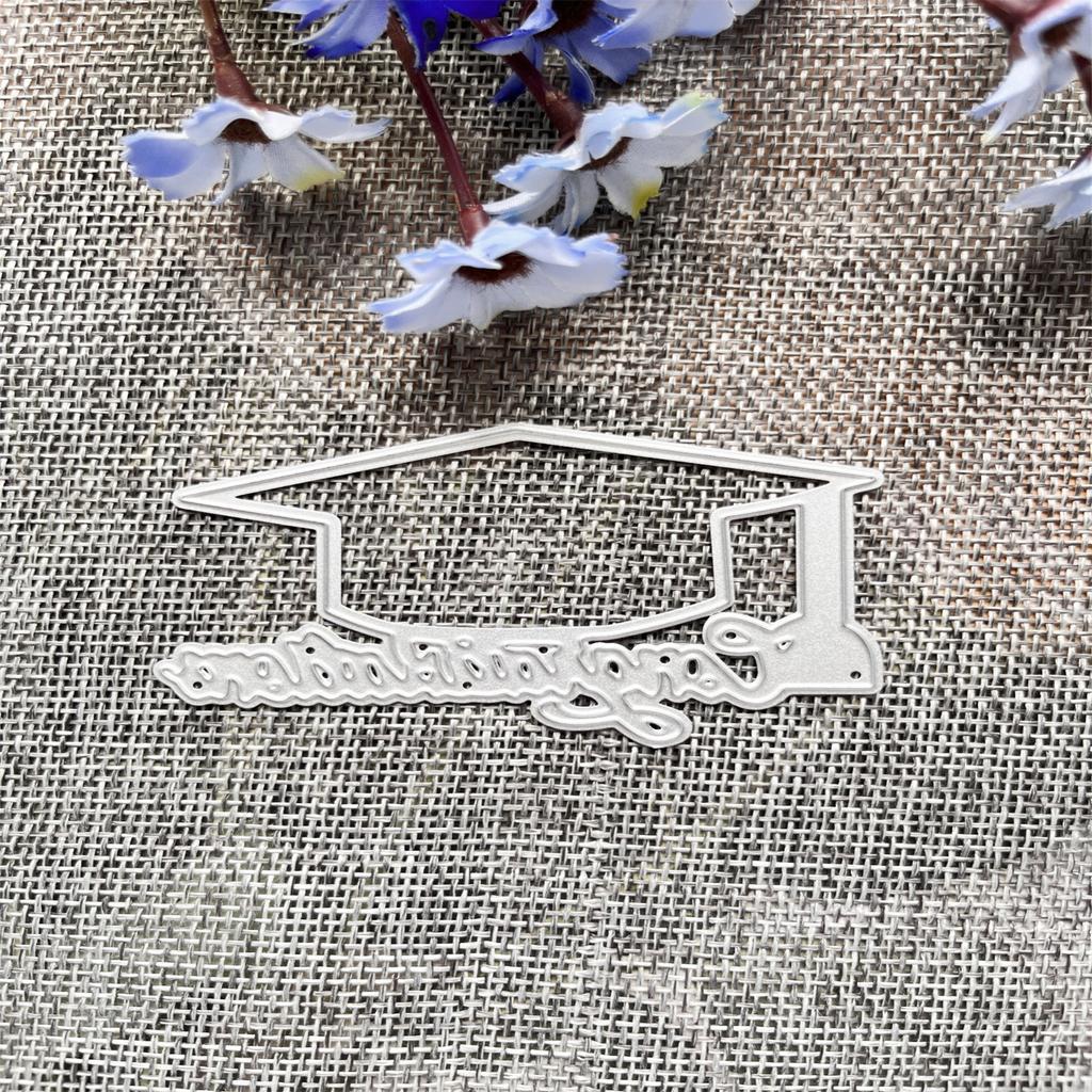 Metal Die Cuts Graduation Embossing Stencil Cutting Dies for Card Making Scrapbooking Paper Craft DIY Template Handmade