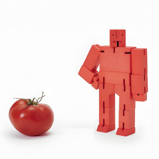Holzwürfel-Roboterspielzeug, pädagogischer Transforming-Roboter, Actionfigur, 3D-Puzzle, Twisted Cube-Roboter, Bausteinspielzeug, Geschenk für Kleinkinder, Jungen und Mädchen