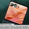 IMAK Für Motorola Razr 50 5G/Razr 2024 5G Kameralinsenfolie mit Acryl-Linsenkappe+Kleine Displayschutzfolie
