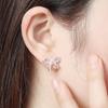 [Bijouholic] Silver 925 Romantic Chic Ribbon Earrings