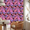 Neon Glitter Hearts Wallpaper Violet and Purple 50x1000