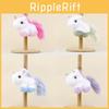 Unicorn Keychain Plush Soft Stuffed Toy Backpack Charm With Pp Cotton For Girls