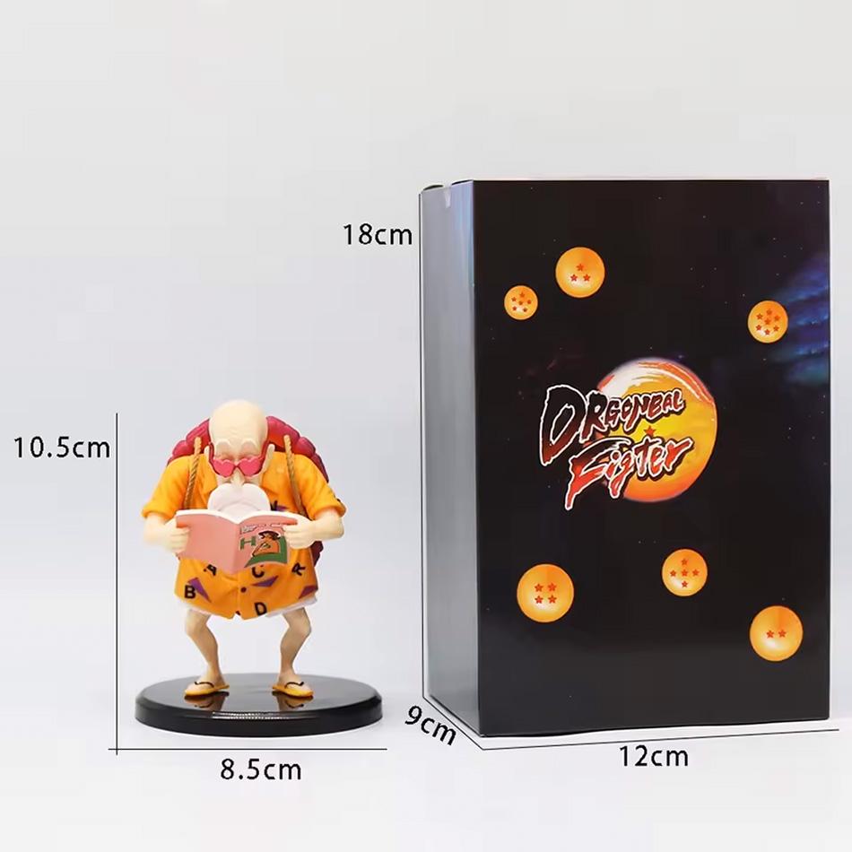 Dragon Ball Z Anime Figure Fashion Style Version Master Roshi Kame Sennin PVC Collection Decoration Action Figurine Gift Kid Toy