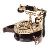 Vintage Music Box Light Luxury Innovative Elegant Heart Shaped Mechanical Old Telephone Music Box