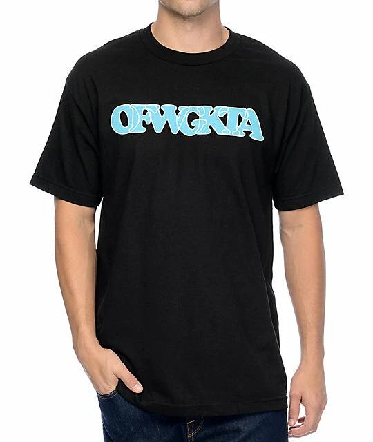 

Футболка Odd Future OFWGKTA с бирюзовым логотипом, 100% хлопок, мужская, топ, новая с биркой, 100% оригинал XL