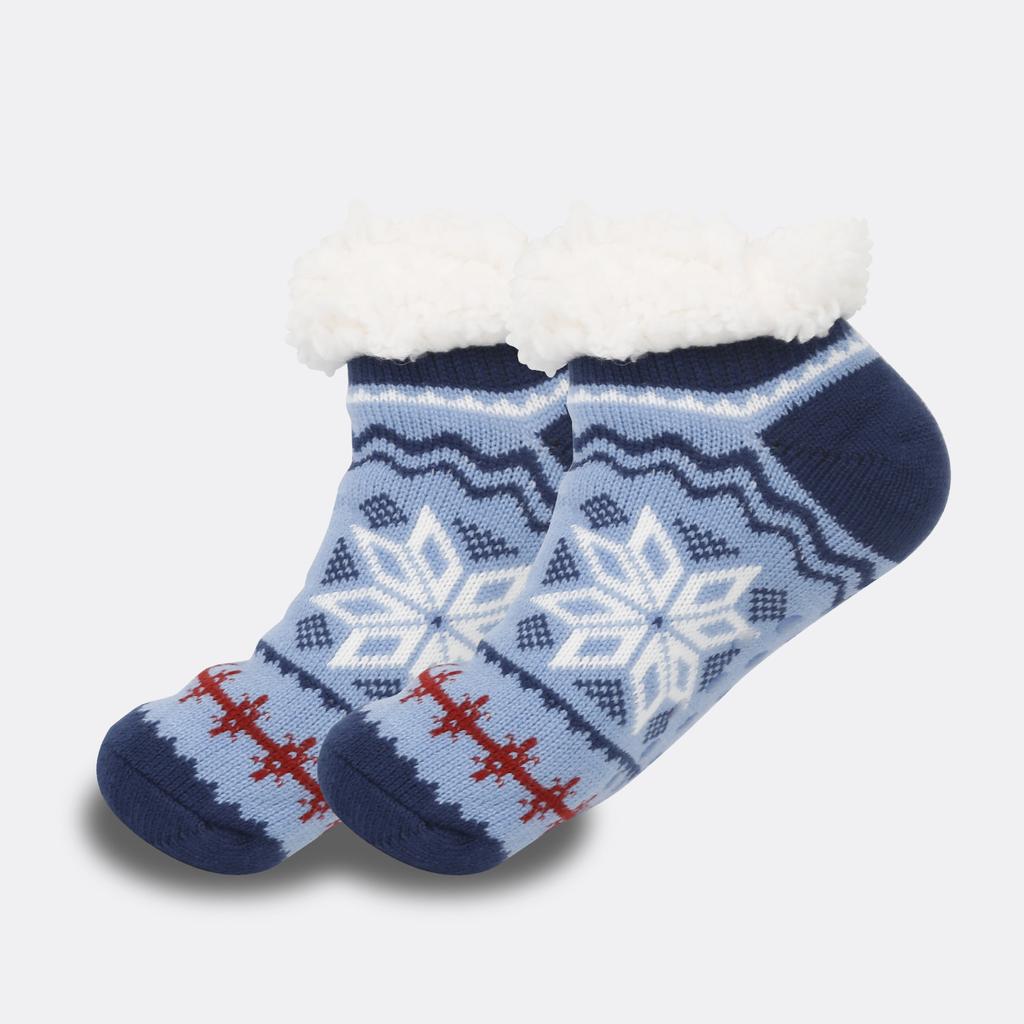 Winter Warm Non-slip Floor Socks Women Thicken Snow Socks Couple Sleep Carpet Slippers Socks
