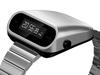 BENLY DESIGN Unique Metal Digital Wristwatch for Men with OLED Display, Raise to Wake Function, Stainless Steel Strap, Silver, Retro Vintage Style