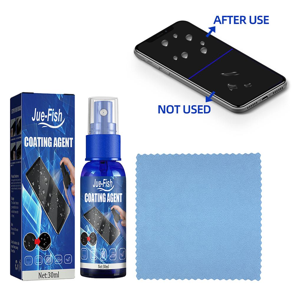 Screen Cleaning Agent Ipad Monitor Cleaner Anti Fingerprint Nano Coating Polish Protect Film Prevent Scratch Phone Glass Spray
