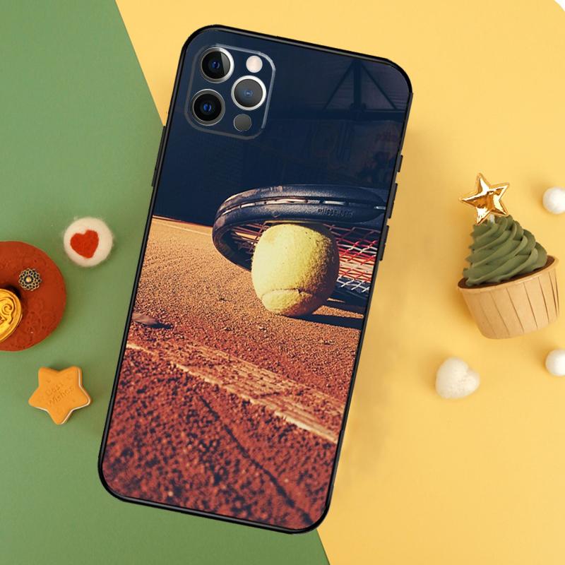 Tennis Ball Sport Phone Case For iPhone 17 17Air 16 15 14 13 11 12 Pro Max 12 13 Mini 16E Shockproof Cover