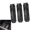 3Pcs Heat Plate 98531 Porcelain Steel Heat Plate 14.5x4.29in For Charbroil GrillKing For Kenmore For Master Forge Grilling Setup