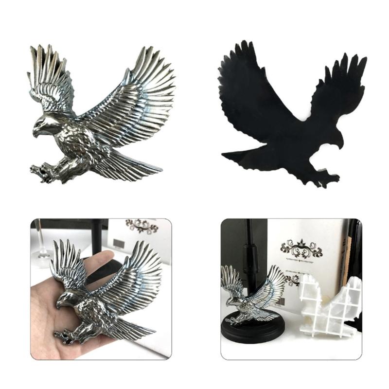 Flying Eagle Owls Animal Silicone Molds for Wall Hanging Door Decoration Cabinets Ornament Home Office Craft Art Decor