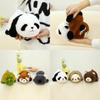 Adorable Reversible Panda Plush Toy Transforming Into Cute Panda Doll For Kids Gifts